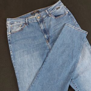 Mavi Kathleen High Rise Slim Boyfriend Jeans Women's 33x32 (33x31) Blue Stretch